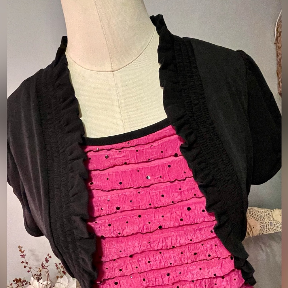 90s Speechless Ruffled Dress - Picture 2 of 7